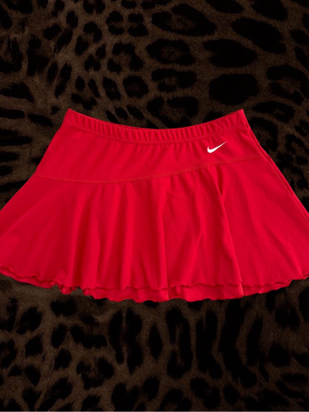 Vintage Nike Red Tennis Mini Skirt